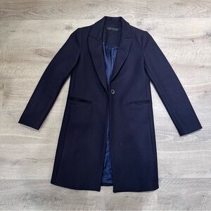 Zara Navy Coat
